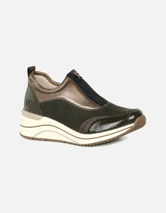 Remonte Womens Arabella Womens Trainers - Black - Size: 7.5