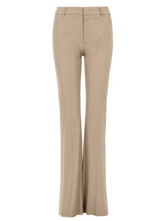Pantaloni Torino Neutrals Elsa Soft Textured Flared Pants