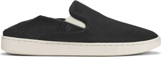 Olukai Womens Pehuea Slip On Shoe In Black/black