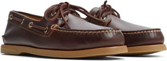 Sperry Top-Sider Gold Cup Authentic Original 2-Eye Boat Shoe in Brown at Nordstrom, Size 10.5