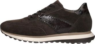 Gabor Sneaker Low - Dames - Sneakers - Bruin - 41 EU - Schoenen