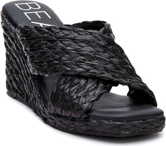 Matisse Footwear Womens Bondi Wedge Sandal In Black