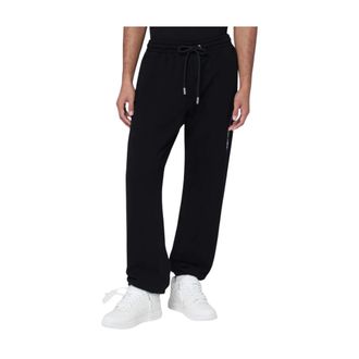Off-white Heren, Broeken, Zwart, Maat: M Katoen