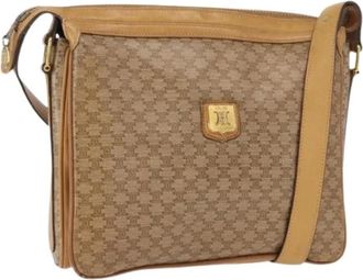 Celine Pre-owned Plastic Cross Body Bag - Dames - Vintage Schoudertas - Beige - ONE Size - Vintage