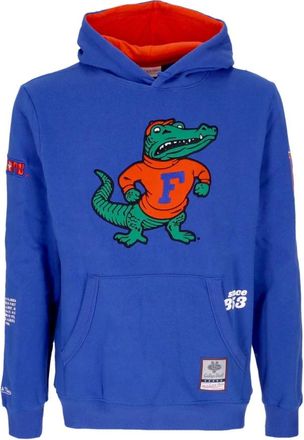 Mitchell & Ness Florida Gators Origins Fleece Hoodie - Heren - Hoodies - Blauw - L - Katoen - Hoodies & sweatvesten