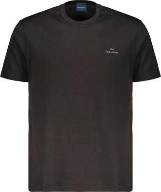 Paul & Shark T-shirt met ronde hals - Heren - T-shirts - Bruin - 2XL - Katoen - Tops