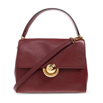 Furla Handbags, female, Red, Size: ONE SIZE Handbag Domus Small