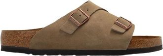 Birkenstock Zurich Slippers - Heren - Sandalen - Beige - 40 EU - Su&egrave;de - Schoenen
