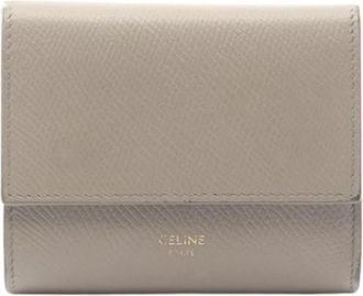 Celine Pre-owned Wallets, female, Beige, Size: ONE SIZE Pre-owned Leather Wallet