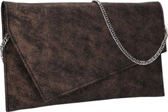 Notre-V Tassen, Dames, Bruin, ONE Size, Clutch 3112