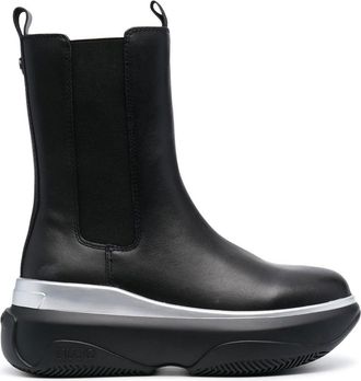 Liu Jo June leather boots - women - Leather - 40 - Black