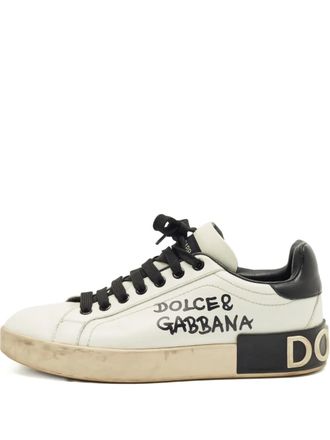 Dolce & Gabbana Portofino sneakers - White