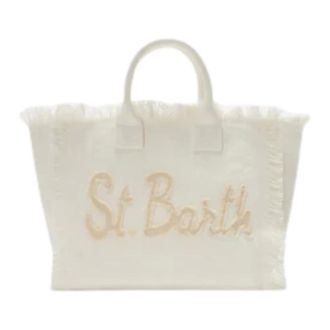 Saint Barth Tote Bags, female, White, Size: ONE SIZE Colette Tote Bag