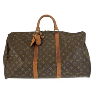 Louis Vuitton Pre-owned Weekend Bags, unisex, Brown, Size: ONE SIZE Pre-owned Weekend Bag