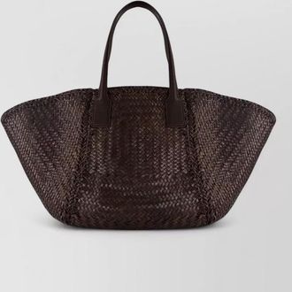 Dragon Diffusion teresa leather beach bag