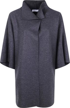 Harris Wharf London Cappotto a collo alto - 180 ANTHRACITE