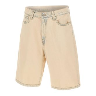 Carhartt Work in Progress Carhartt Wip, Denim Shorts, male, Beige, Size: W32 Landon Shorts