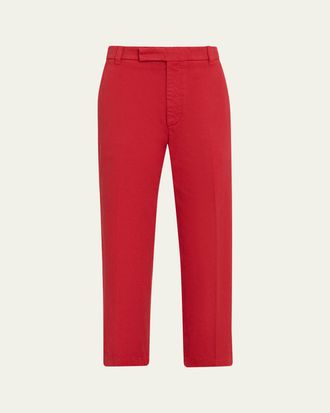 Thom Browne Mens Garment-Dyed Chino Pants