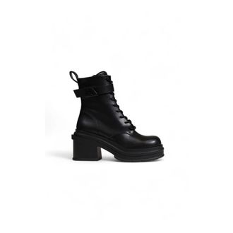 A|X Armani Exchange Lace-up Boots, female, Black, 7 UK, Platform LaceUp Boots
