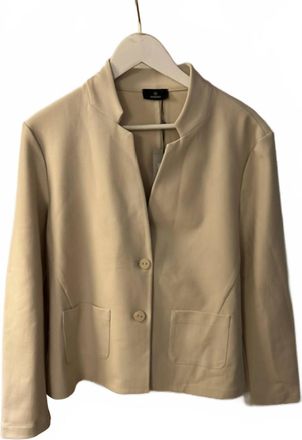 Ragno Womens Compact Corto Blazer In Cream