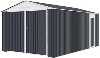 Habitat et Jardin Garaje Met&aacute;lico houston 15,36 M&sup2; - Antracita