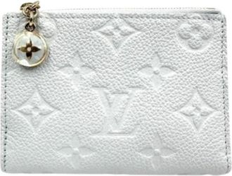 Louis Vuitton Pre-owned Wallets, female, White, Size: ONE SIZE Pre-owned Monogram Empreinte Bi-fold Wallet
