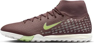 Nike Mens Mercurial Superfly 10 Academy Kylian Mbapp&eacute; Turf High-Top Soccer Shoes in Brown | FQ8333-200