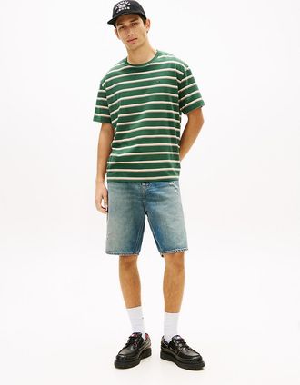 Tommy Hilfiger Mens Tommy Jeans Relaxed Denim Utility Short - Blue - 28