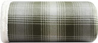 Eddie Bauer Nordic Plaid Throw Blanket in Dark Green at Nordstrom Rack