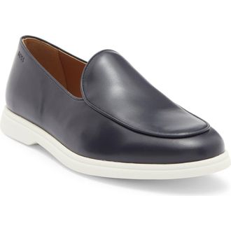 BOSS Sienne Loafer in Dark Blue at Nordstrom Rack, Size 12Us / 11Uk