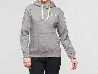 Cotopaxi Llama Patch Pullover Hoodie In Heather Grey