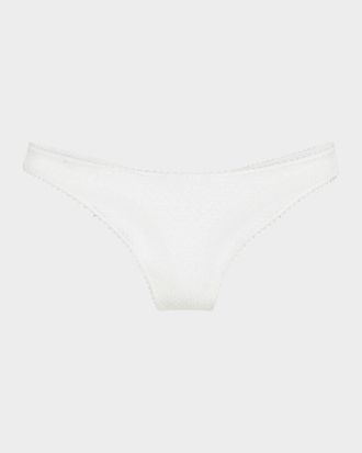 Kiki De Montparnasse High-Cut Crochet Thong