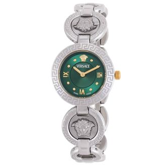 Versace Greca Jewel Quartz Green Dial Ladies Watch VEWCA0224