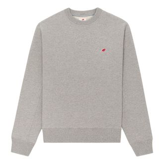 New Balance MADE in USA Core Sweatshirt Asia Sizing Athletic Grey MT21541-AG