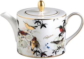 Roberto Cavalli Classic Tea and Coffee Pot in Gardens Birds at Nordstrom