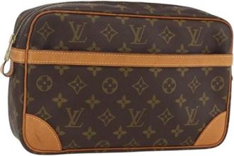 Louis Vuitton Pre-owned Clutches, female, Brown, Size: ONE SIZE Pre-owned Vintage Clutch