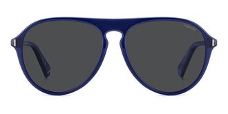 Polaroid PLD 6225/S Polarized PJP/M9 Mens Sunglasses Blue Size 57