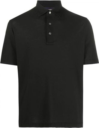 Lardini Polo met korte mouwen - Heren - Polos - Zwart - XS - Tops