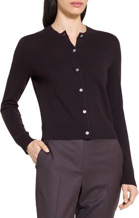 Theory Cashmere Cardigan in Cacao at Nordstrom, Size Medium