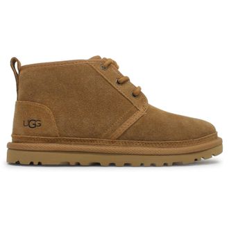 UGG Neumel Suede Womens Ankle Boots - Chestnut - Size:UK 6