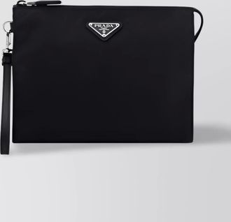 Prada nylon clutch bag