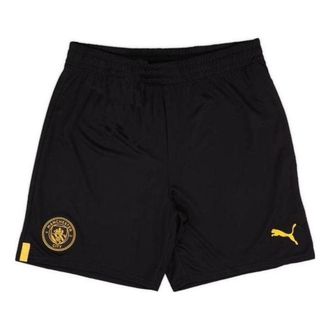 Puma Manchester City F.C. 22/23 Replica Shorts Black Gold 765752-02