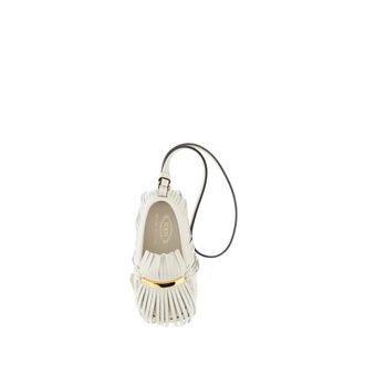 Tod's Tods, Keyrings, female, White, Size: ONE SIZE Keyrings