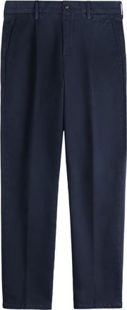 Fay Chino con pieghe - Blu