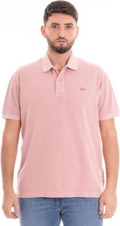 Lacoste Polo van piqu&eacute; met klassieke pasvorm - Heren - Polos - Roze - 3XL - Tops