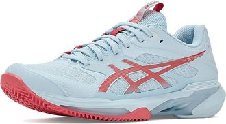 Asics Solution Speed FF 4 Clay Womens Tennis Shoes Sky/Sienna : 11.5 B - Medium, Synthetic