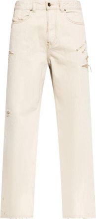 Diesel 2001 D-Macro Jeans - Heren - Loose Fit Jeans - Beige - W32 L32 - Katoen - Jeans