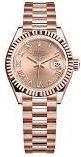Rolex Pre-owned Rolex Lady-Datejust Sundust Dial Ladies Watch 279175SNRP