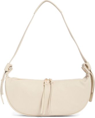 Melie Bianco Hayden Faux Leather Crossbody Bag in Ivory at Nordstrom Rack