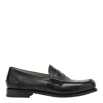 Prada Loafers, male, Black, Size: 10 1/2 US Mocassini